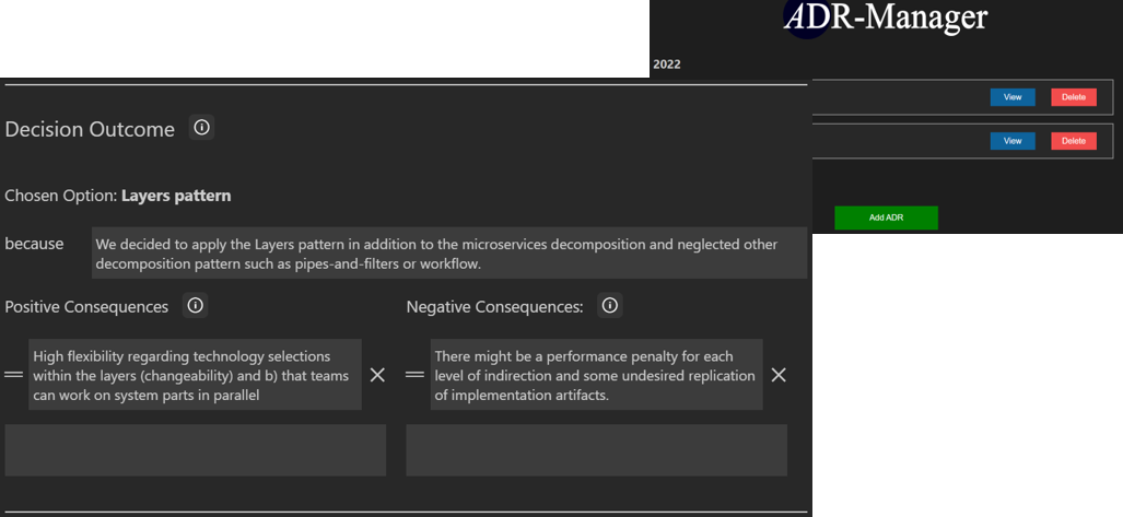 ADR Manager (VS Code) in Action